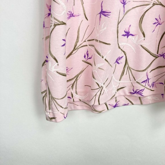 Pardise Bay Short Sleeve Floral Pullover Top Sz 2X - Picture 5 of 11